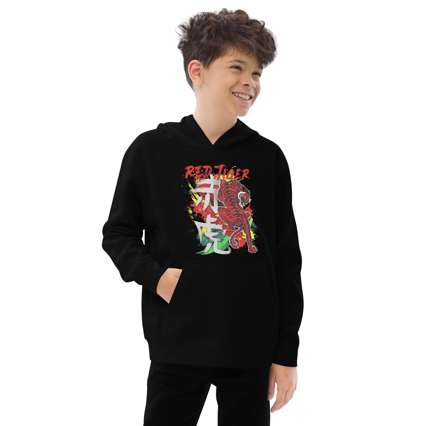 Raising Tiger Kids Fleece Hoodie