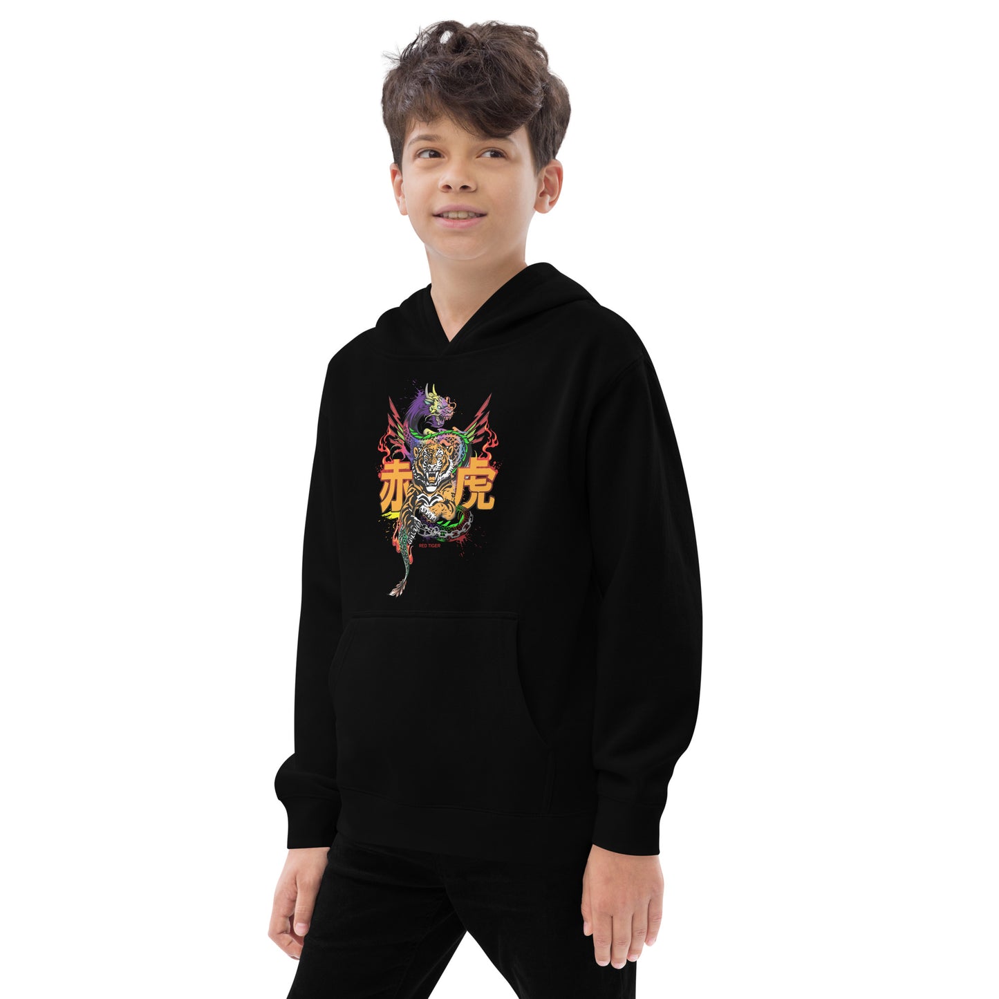 Tiger's Birth Kids Fleece Hoodie