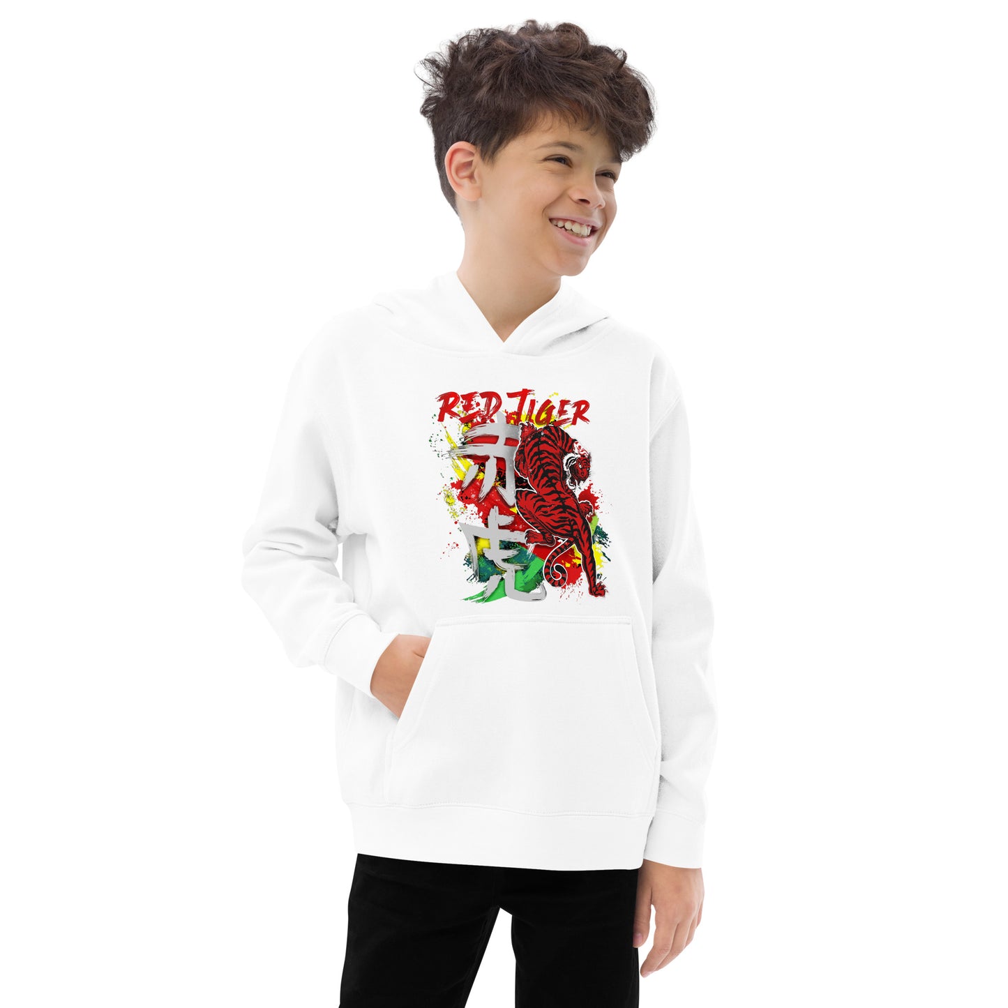 Raising Tiger Kids Fleece Hoodie