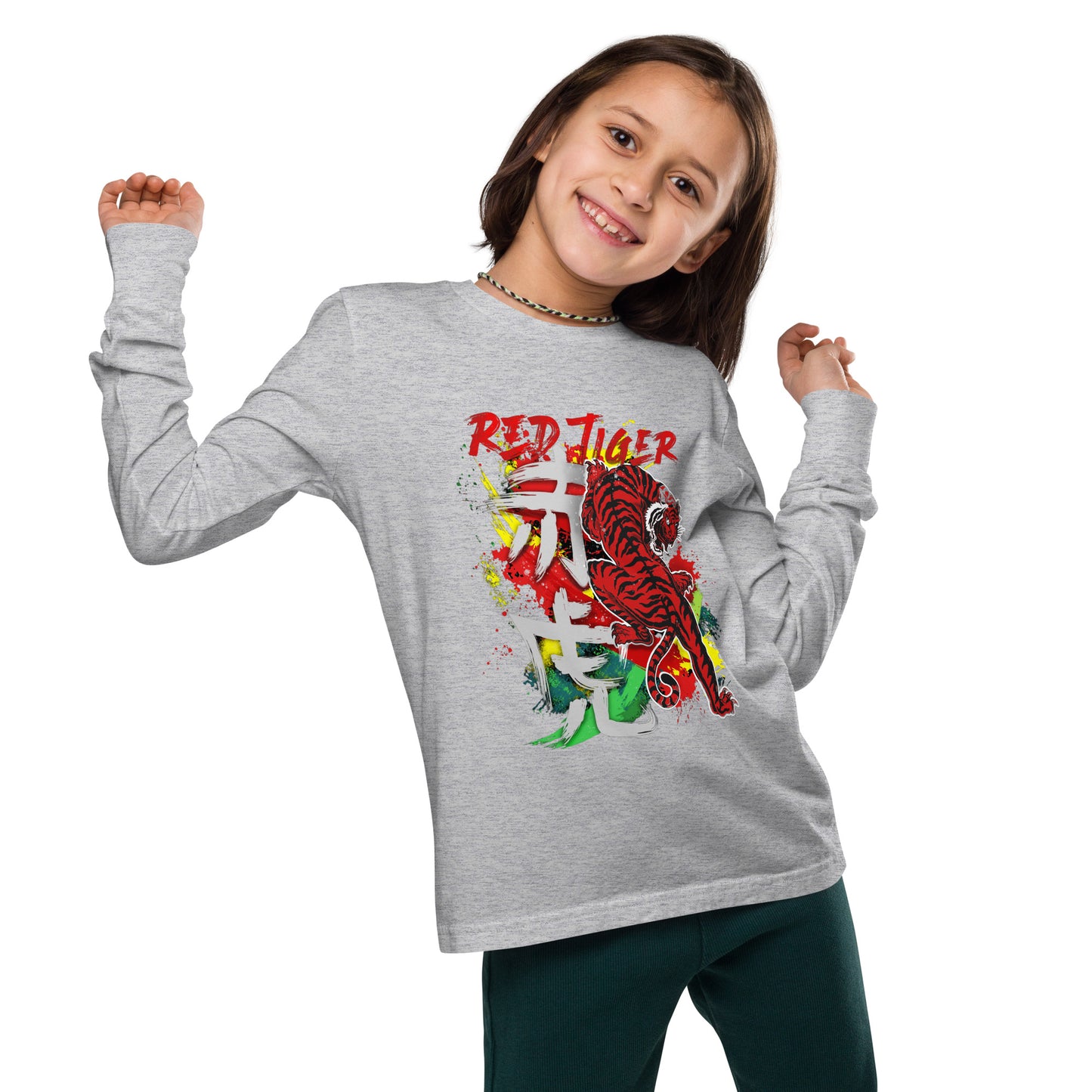 Raising Tiger Youth Long Sleeve Tee